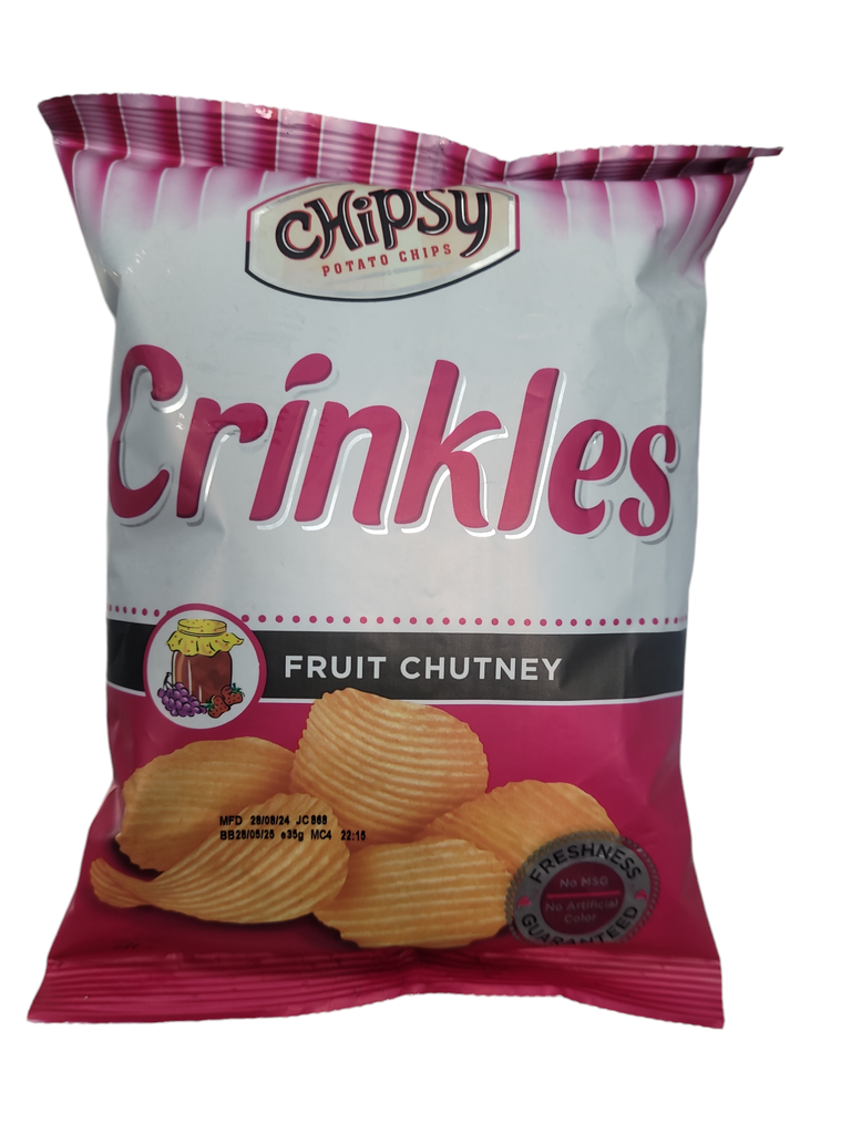 Yoyo Crinkles Fruit Chutney 35gm