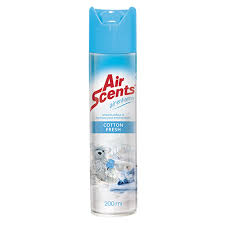 [P000065] Air Scents Aerosol - Cotton Fresh 200ml