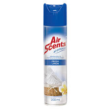 [P000067] Air Scents Aerosol - Fresh Linen 200ml