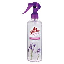 [P000090] Air Scents Fragrance Mist Trigger Sprays - Lavender & Iris 350ml